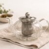 Tetera de vidrio con infusor